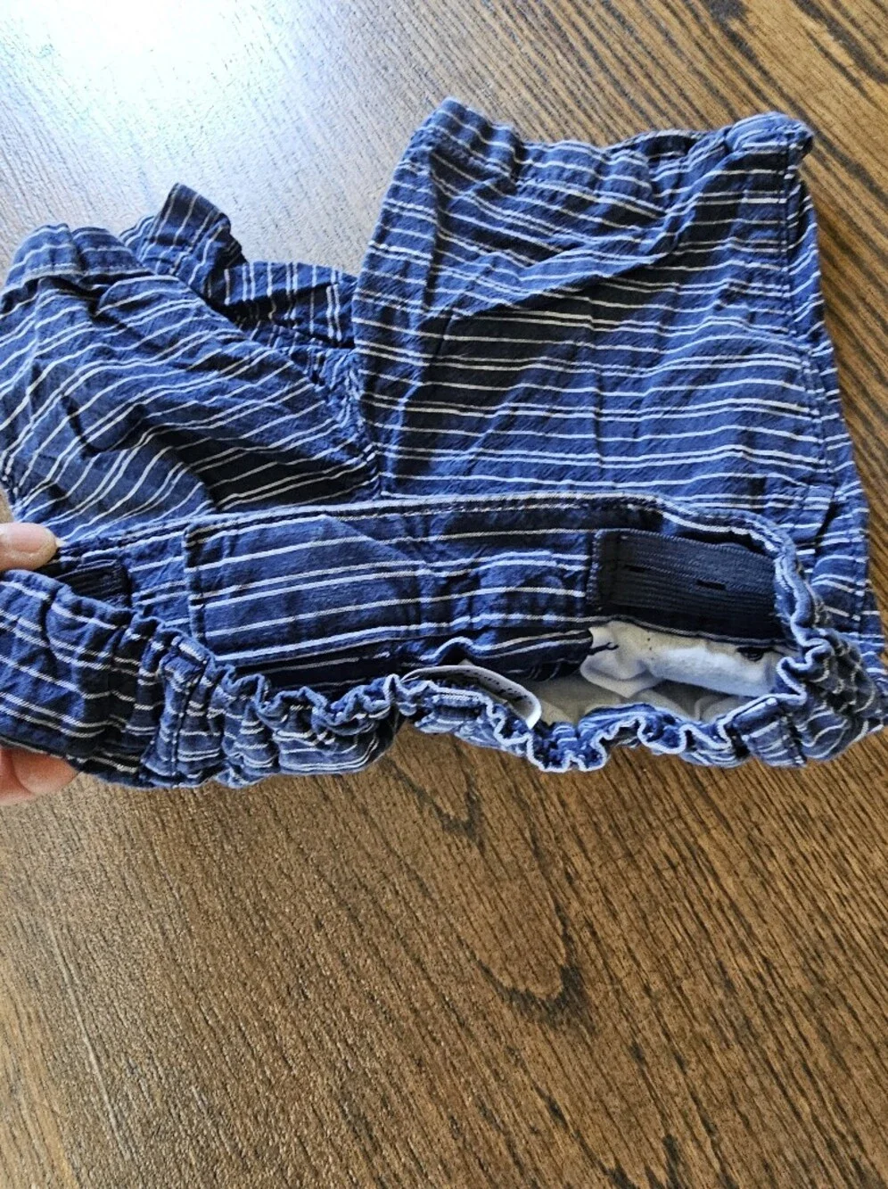 The Children's Place Striped Blue Shorts Size Boys 2T